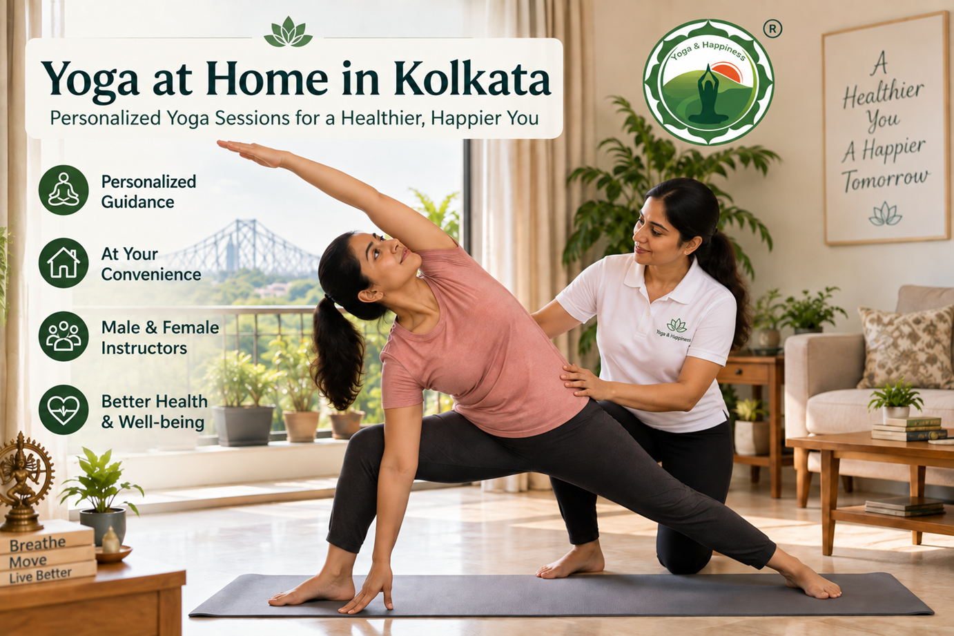 Yoga at Home in Kolkata